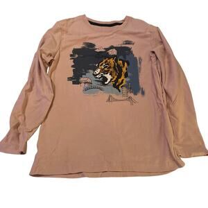 Tea Collection Boys Tiger Graphic Tee Shirt Size 10